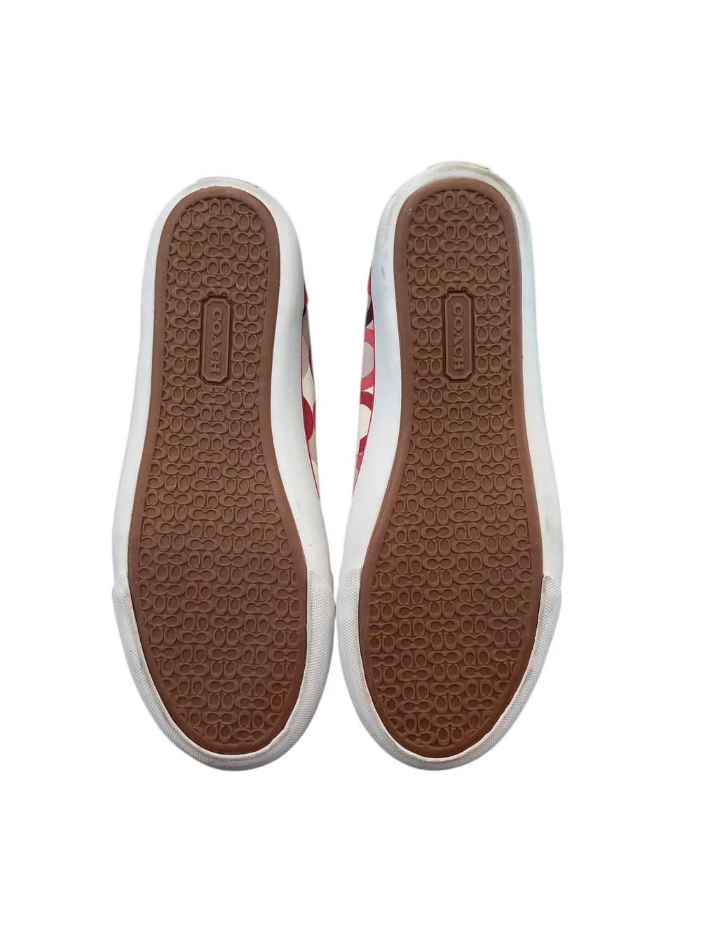 Coach Multi Colored Logo-Print Low Top Sneakers